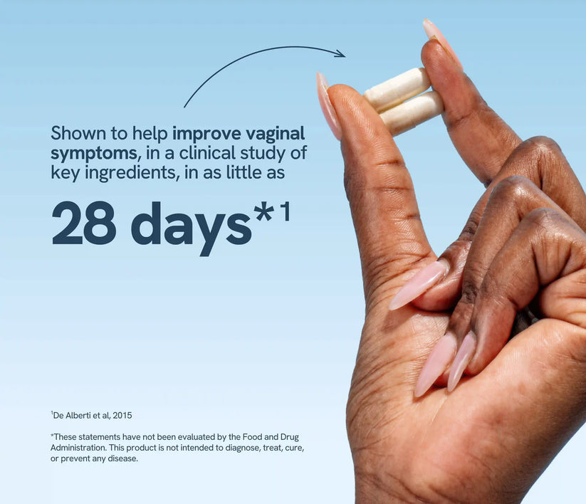 Happy V Vaginal Probiotics Formulated for Women – 60 Vegan Capsules