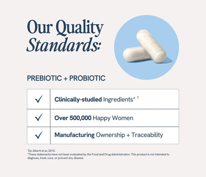 Happy V Vaginal Probiotics Formulated for Women – 60 Vegan Capsules